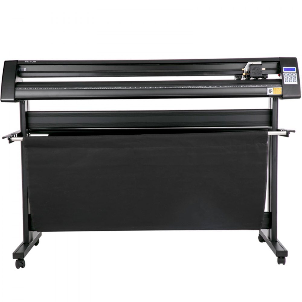 Vinyl cutting plotter Max. paper feed 1350 mm, foil cutter max. cutting width 1260 mm, plotter cutting speed 800 mm/s, semi-automatic, Signmaster, Windows compatible, LCD display