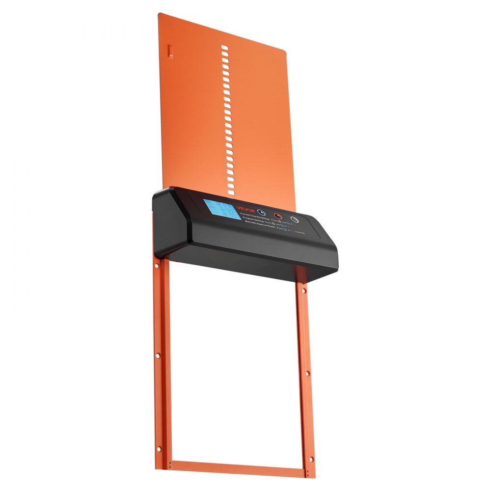 Automatic Chicken Flap Chicken Coop Door with Timer Manual Setting and Anti-Pinch Chicken Door Chicken Coop Gate Opener with Waterproof Seal Orange 350 x 250 x 73mm