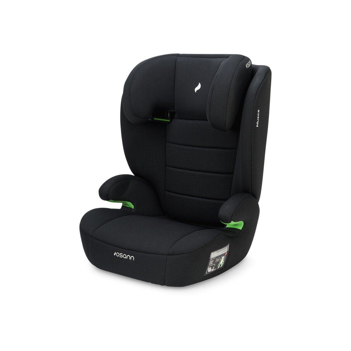 OSANN Autokindersitz »Musca«, universeller Einbau (Black)
