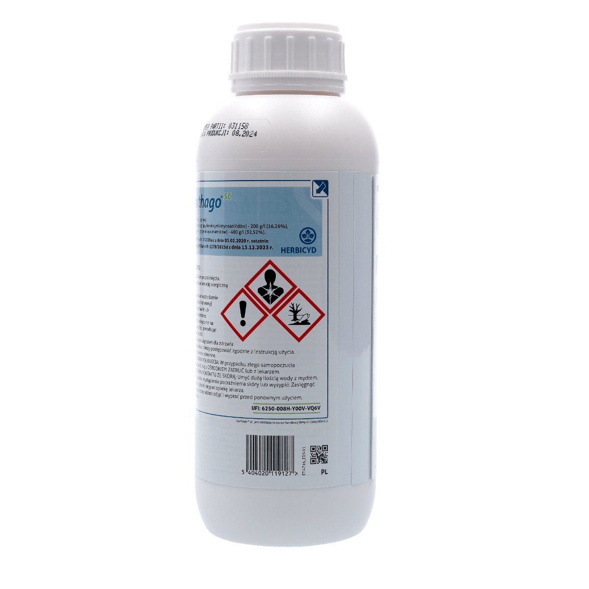 Carthago SC (Diflufenican, Flufenacet) Globachem – herbicide