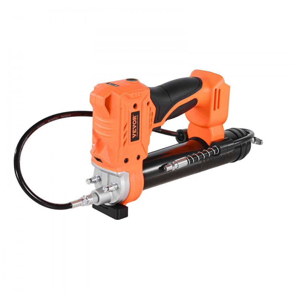 Akku-Fettpresse, max. 55 MPa, Fettpresse mit LED-Licht und Schlauch, 20-V-Batteriebetrieb und Auslöser, kompatibel mit 18-V-Makita-Batterien, zum Schmieren von Fahrzeugen oder Maschinen (nur Werkzeug)