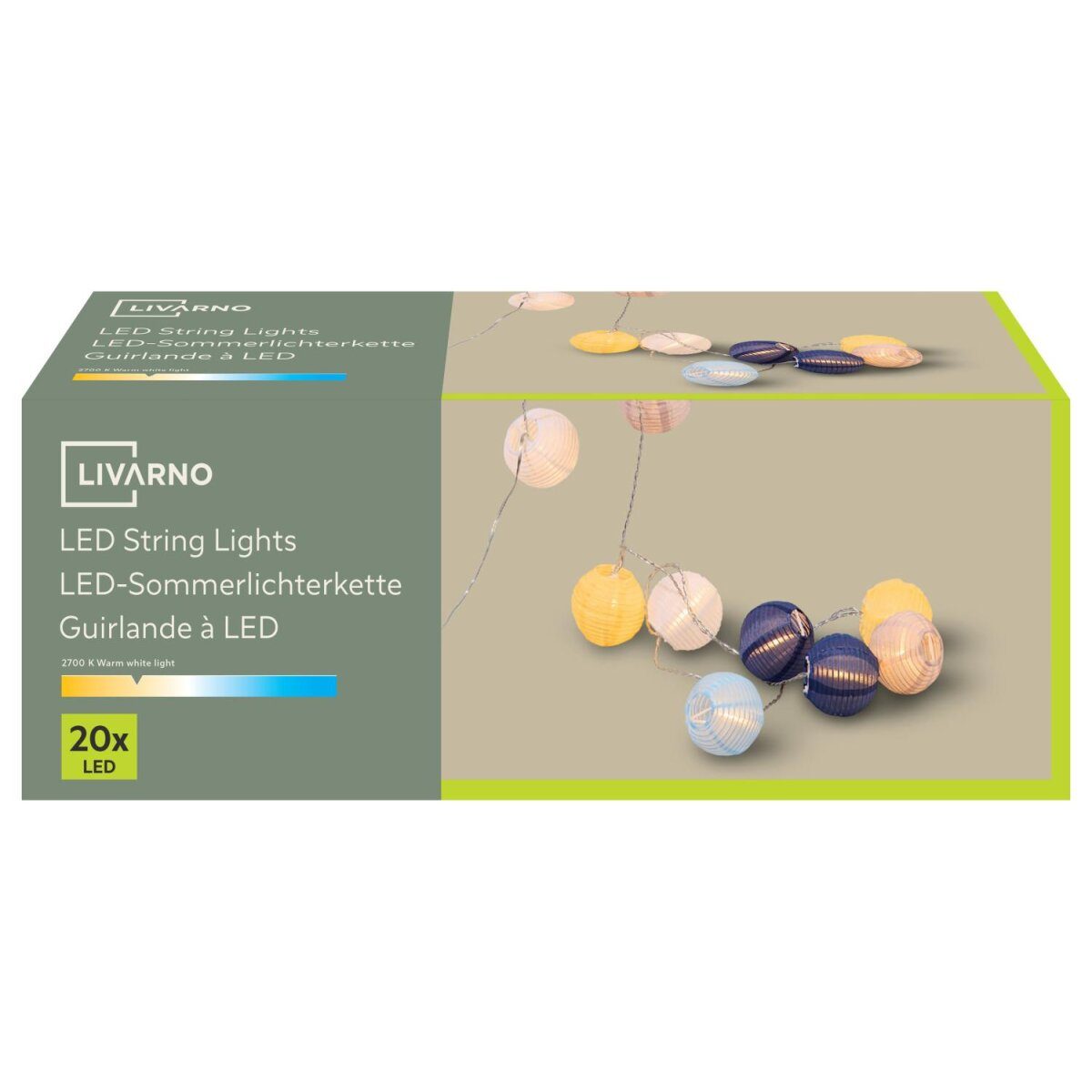 Guirlande lumineuse d'été à LED LIVARNO®