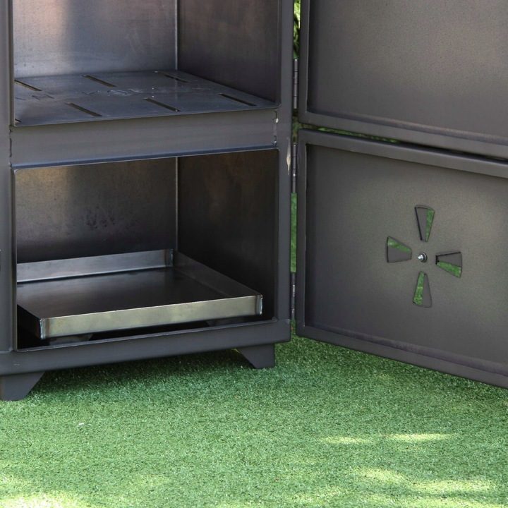 Handcrafted freestanding smoker complete in an XXXL starter set