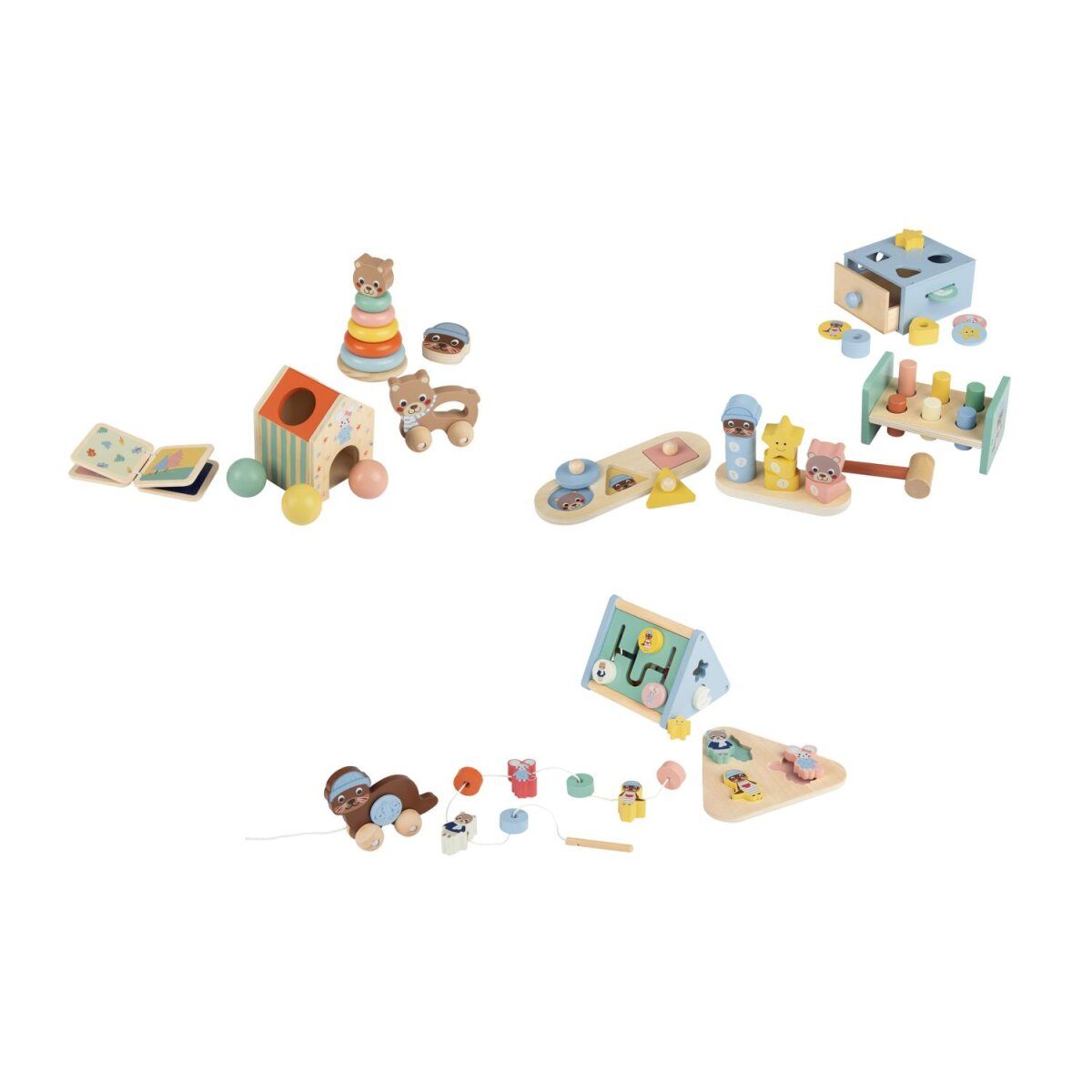 LUPILU® wooden play and learning boxes