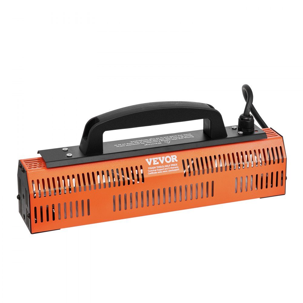 Lampe de polymérisation infrarouge, lampe de chauffage de voiture portable haute puissance 1000 W pour le durcissement, zone de cuisson de 2,3 m², chauffages de cabine de cuisson par pulvérisation, séchoir de peinture pour réparations sur site, séchage du