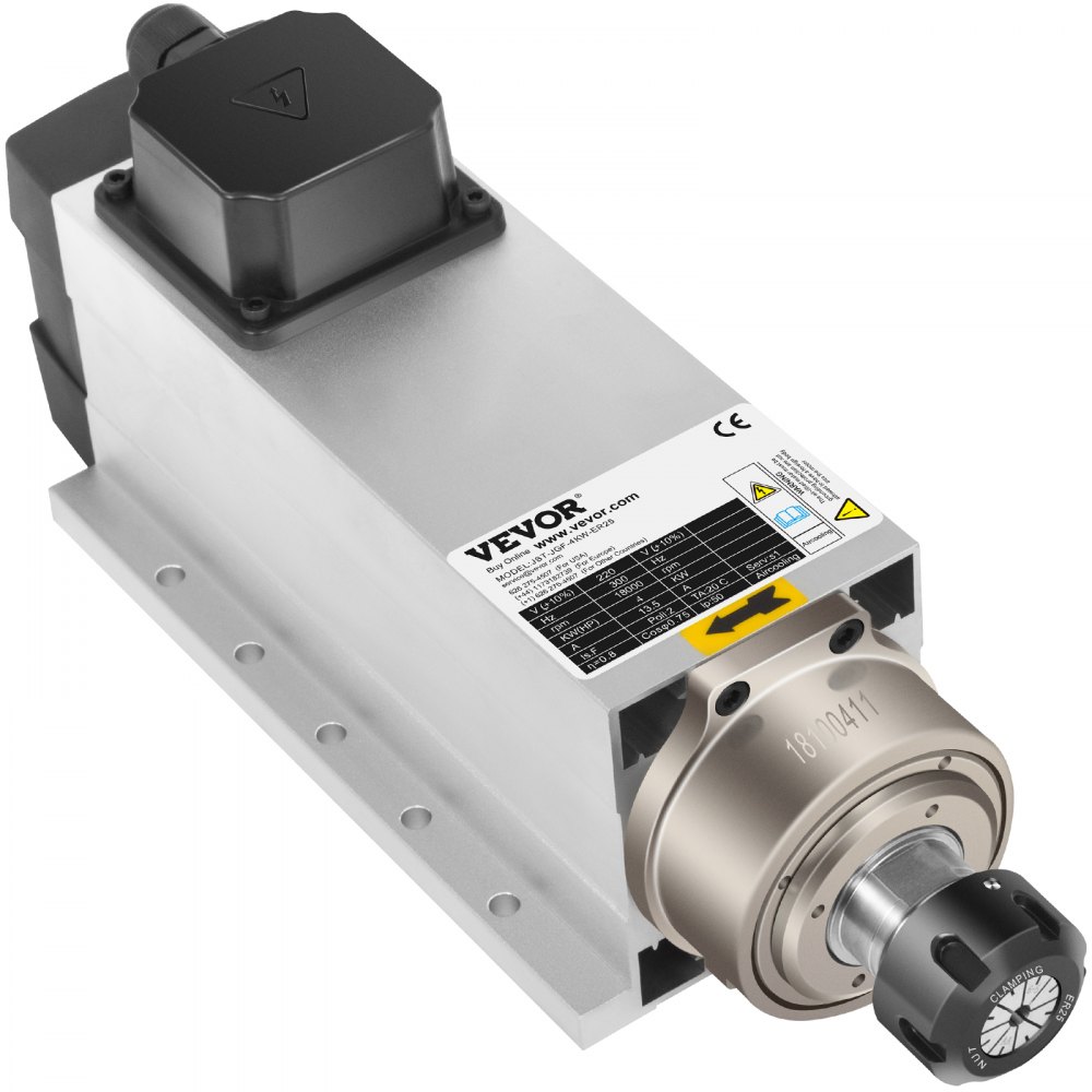 Spindle motor CNC spindle motor air cooled ER 25, air cooling spindle motor 4 Kw, air cooled motor for CNC collet chuck 1-18000 rpm Air Cooled Spindle Motor Wind Cooled Spindle motor CNC spindle motor air cooled ER 25, air cooling spindle motor 4 Kw, air cooled motor for CNC collet chuck 1-18000 rpm Air Cooled Spindle Motor Wind Cooled