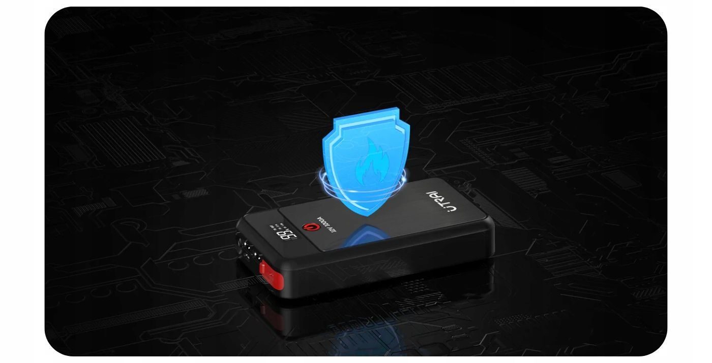 Starthilfe Utrai Jstar Air mit Full-Power-Zubehör + QC 3.0 POWERBANKS POWERBANK STARTER BOOSTER JUMP POWERFUL STARTER 1000A