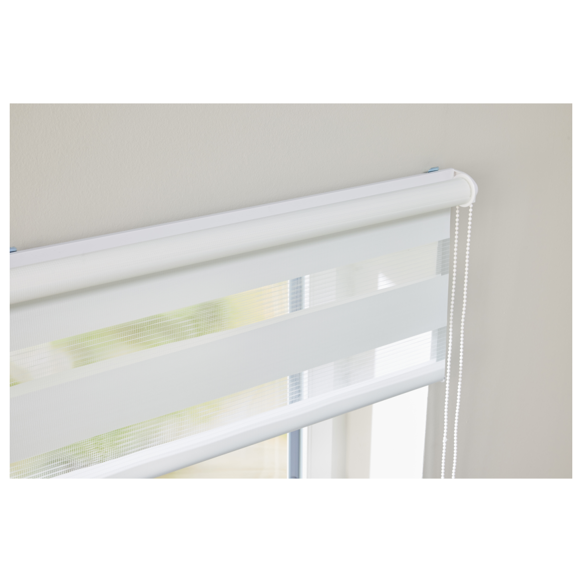 LIVARNO Home Duo roller blind, 100 x 150 cm, with transparent and opaque segments