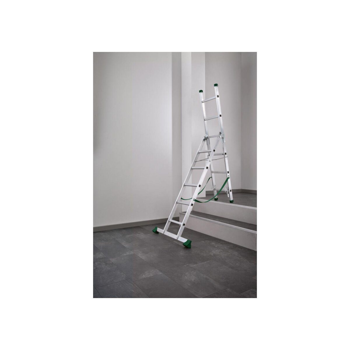 PARKSIDE® Multifunktionsleiter, max. Arbeitshöhe 3,52 m, aus Aluminium