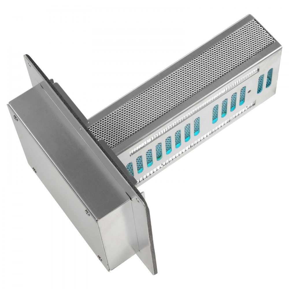 HVAC-Luftreiniger für das ganze Haus, 18 W, 254 nm, Klimaanlagenkanal, UV-UVC-Licht, Luftreiniger mit 2 Glühbirnen, HVAC-UV-Lampen mit Netzkabel, Luftreiniger für Klimaanlage