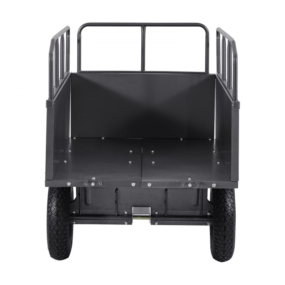 Dump Trailer 500lb Capacity ATV UTV Transport Trailer Pull Behind Dump Truck with 16" Tires Hand Pull or Foot Pedal Yard Trailer for Lawn Mower Tractors Dump Trailer 500lb Capacity ATV UTV Transport Trailer Pull Behind Dump Truck with 16" Tires Hand Pull or Foot Pedal Yard Trailer for Lawn Mower Tractors