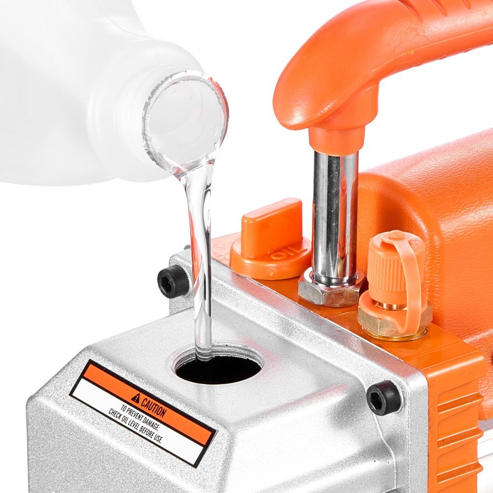 Vakuumpumpe mit 18,9 l Vakuumkammer, 3,5 CFM 99 l/min, 180 W, 1-stufige Vakuumpumpe, Vakuumpumpen-Set, 1,5 m Schlauch, zum Stabilisieren von Holz und Entgasen von Silikonharz