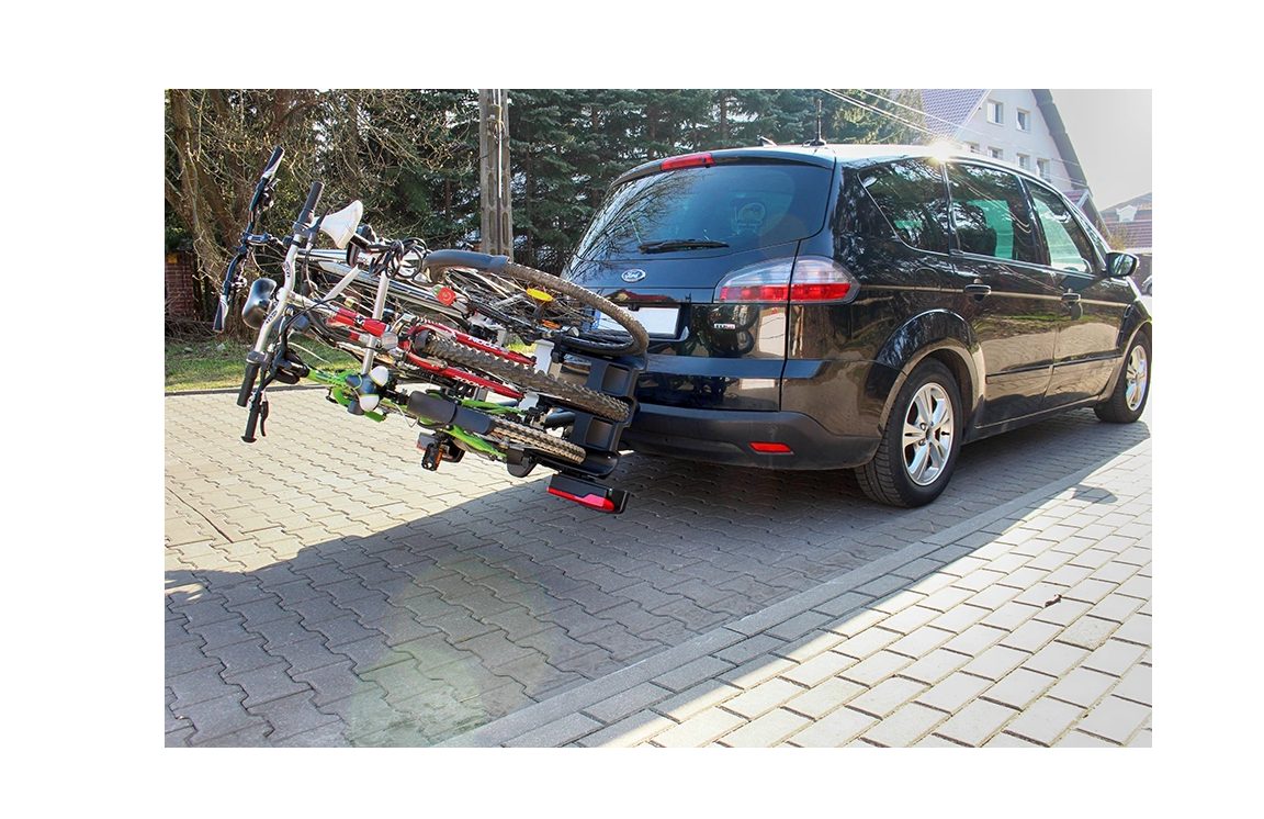 THULE Coach 276 bicycle carrier AHK coupling carrier for 3 bicycles VOLVO packaging