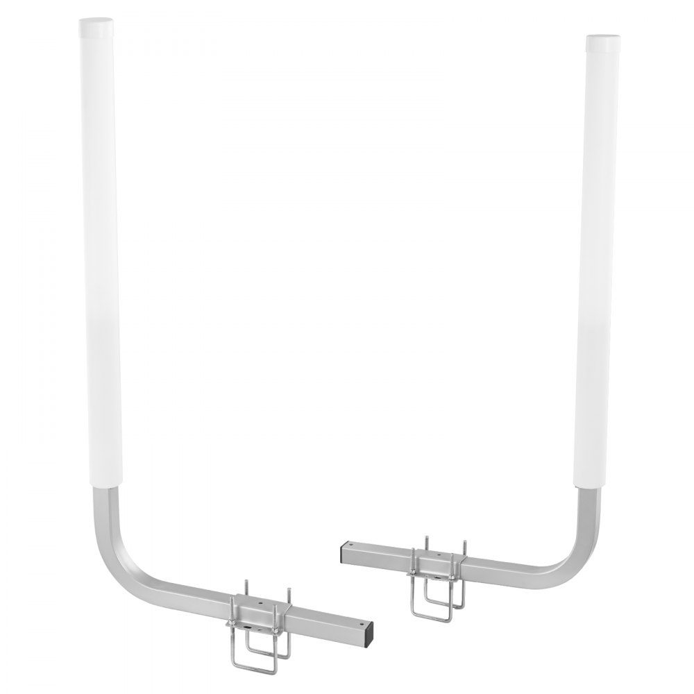 L-förmiger 1,1-m-Anhängerpfahl, Anleitung für Bootsanhänger, Kurbelunterstützung, Bootsführung, 30 cm verstellbare Breite, Bootsanhänger-Führung, Ersatzteile und Zubehör für Skiboot-Angelboot-Segelboot-Anhänger