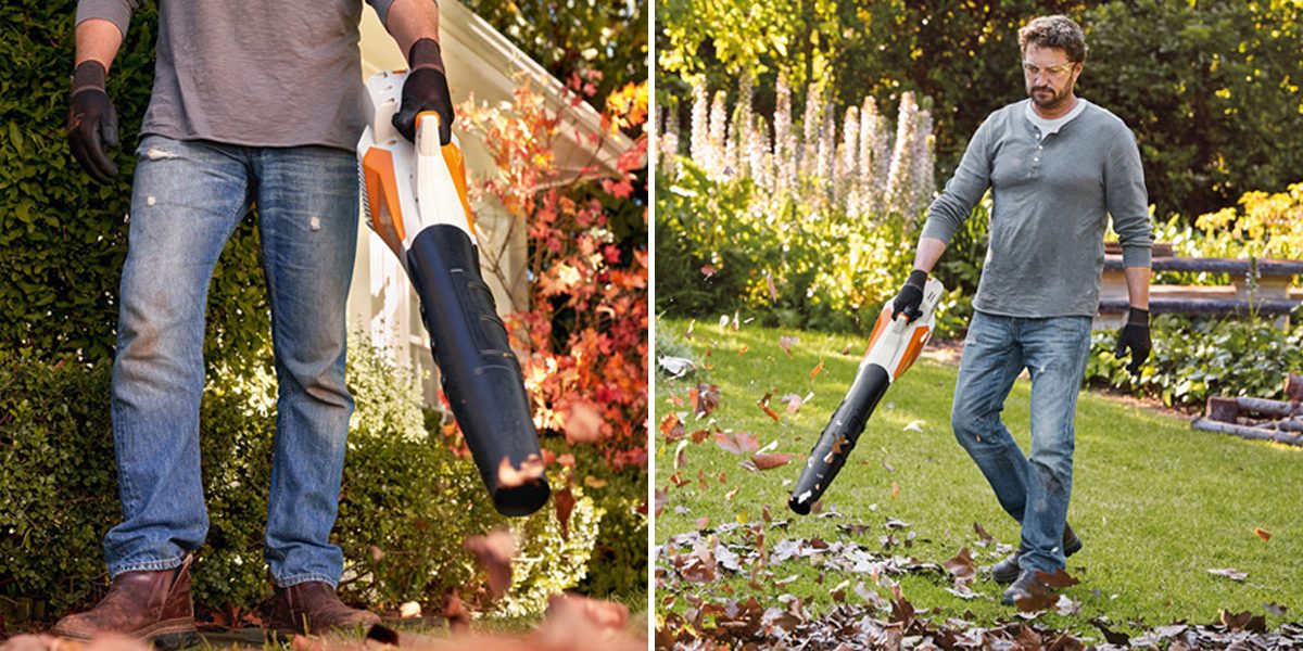 Stihl BGA 57 Akku-Komfort-Laubbläser + Profi-Handschuhe + Akku + Ladegerät (44m/s, 5N) im Starterset