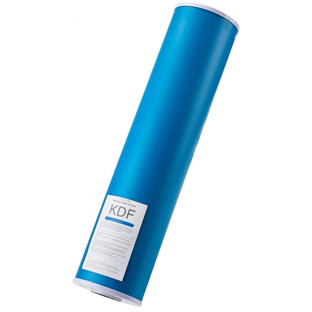 Whole House Water Filter Replacement Cartridge 115x507mm Coconut Shell Activated Carbon KDF Filter for Water Filtration System Reduces Chlorine, Bad Taste and Odor