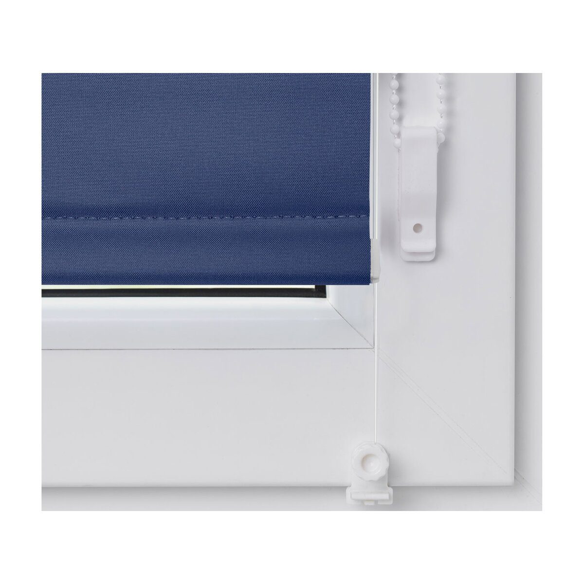 Lichtblick roller blind Klemmfix, no drilling, stretched, darkening, from 45 x 150 cm