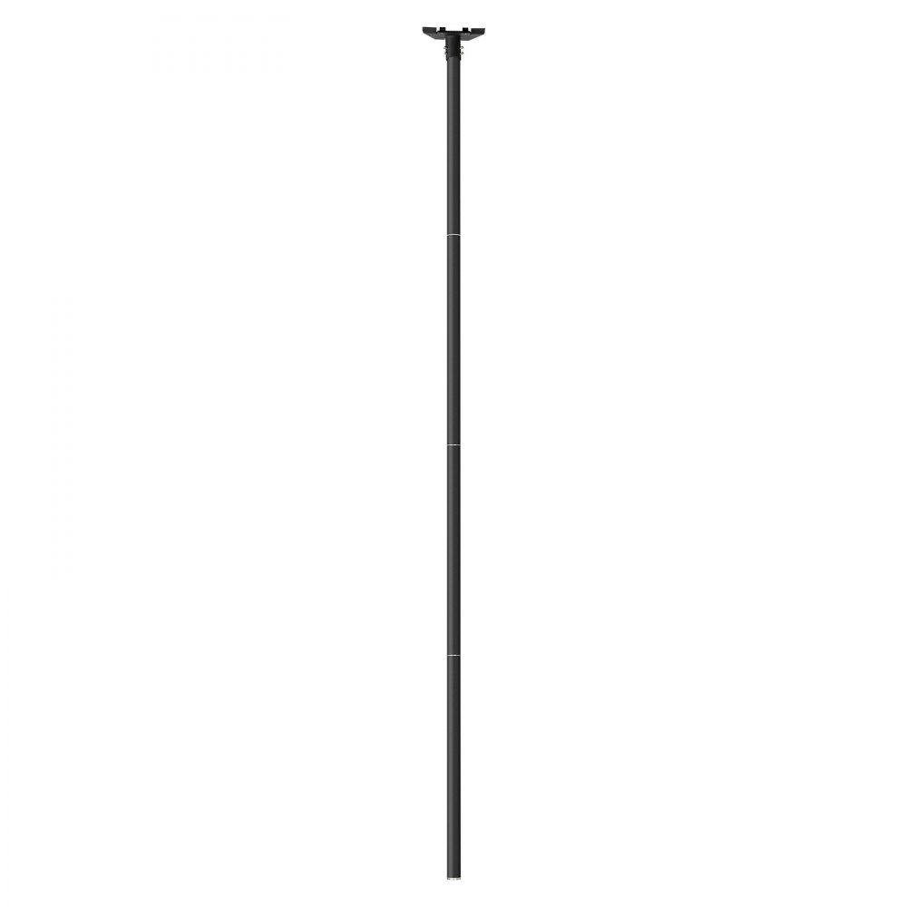 Starlink Gen 3 RV Ladder Mount 2450 x 142 x 185mm 360° Adjustable Angle Bracket with Mounting Accessory Kit Extra Long Steel Ladder Adapter Compatible with Gen 3 and V3 Black