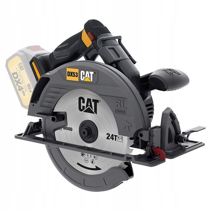 Bürstenlose Kreissäge CAT DX53B 18V 185mm