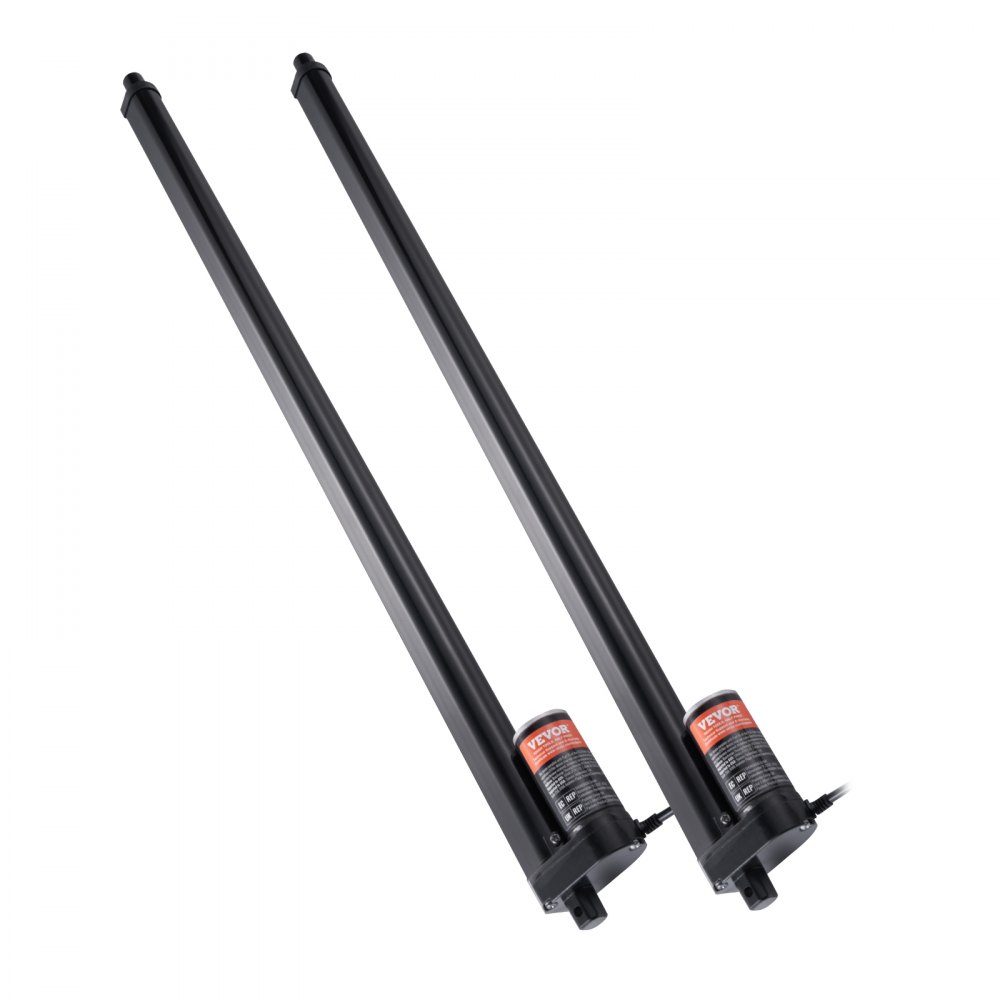 2 pièces. Kit actionneur linéaire 12V 76,2cm 0,89cm/s 99,79kg/1000N protection IP54