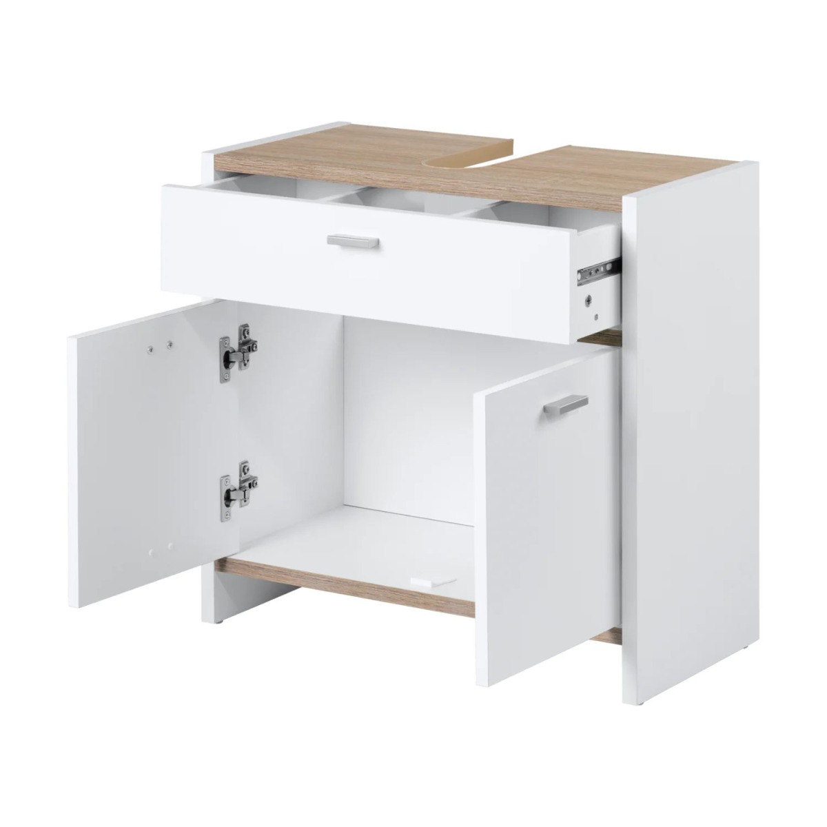LIVARNO HOME meuble vasque blanc
