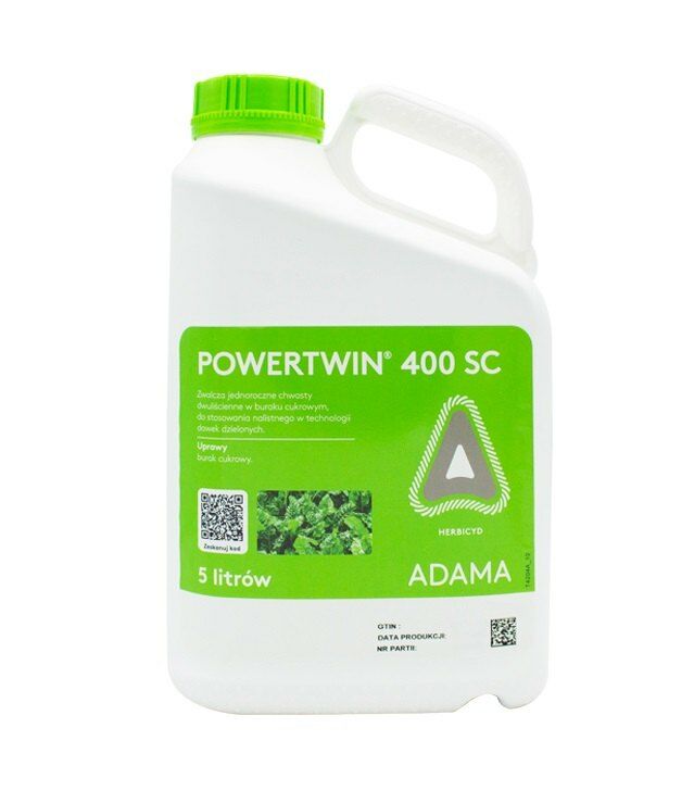 Powertwin 400 SC (Phenmedifam, Ethofumesat)