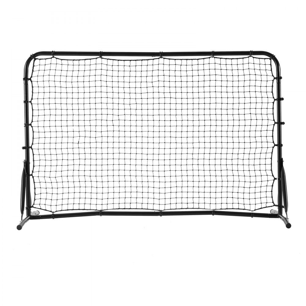 Soccer Rebound Net 6x4 Feet Portable Training Gift Double Sided Rebound Net Soccer Training Tool Tools and Equipment for All Ages Kick Back Rebounder