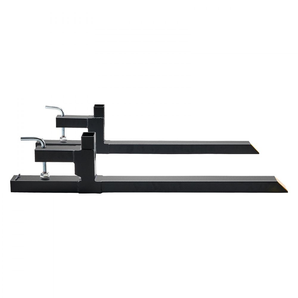 2x Palettengabeln klemmbar 1090x70x230mm Gabelträger 907kg Tragkraft Gabelzinken 109cm Gesamtlänge mit 76,2cm Gabelblatt Gabelstapler Gabelstaplerzinken Frontlader Palettenrahmen