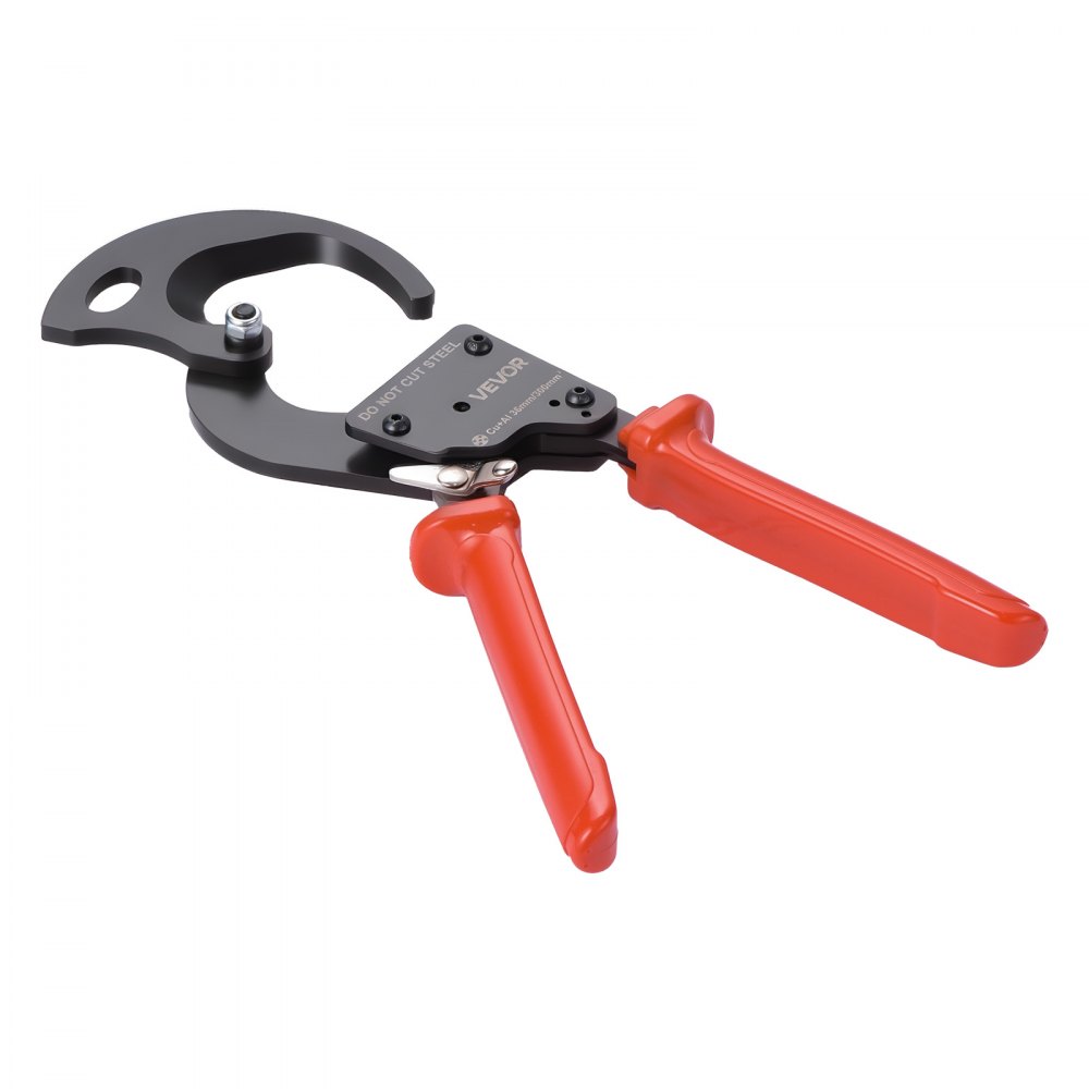 Ratschen-Kabelschneider, Federstahlklingen mit PVC-beschichteten Griffen, Schnelllöseknopf, Ratschen-Kabelschneider zum Schneiden von Kupfer- und Aluminiumkabeln bis 600 MCM / 300 mm² Ratschen-Kabelschneider, Federstahlklingen mit PVC-beschichteten Griffen, Schnelllöseknopf, Ratschen-Kabelschneider zum Schneiden von Kupfer- und Aluminiumkabeln bis 600 MCM / 300 mm²