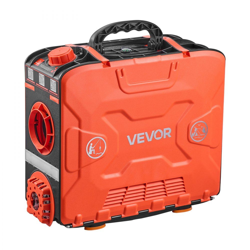 Diesel Heater 5-8KW DC 12V, All-in-One Portable Diesel Air Heater with Bluetooth App Control, Remote Control and LCD Screen, 4.5L Fuel Tank for Vehicles, Vans, RVs