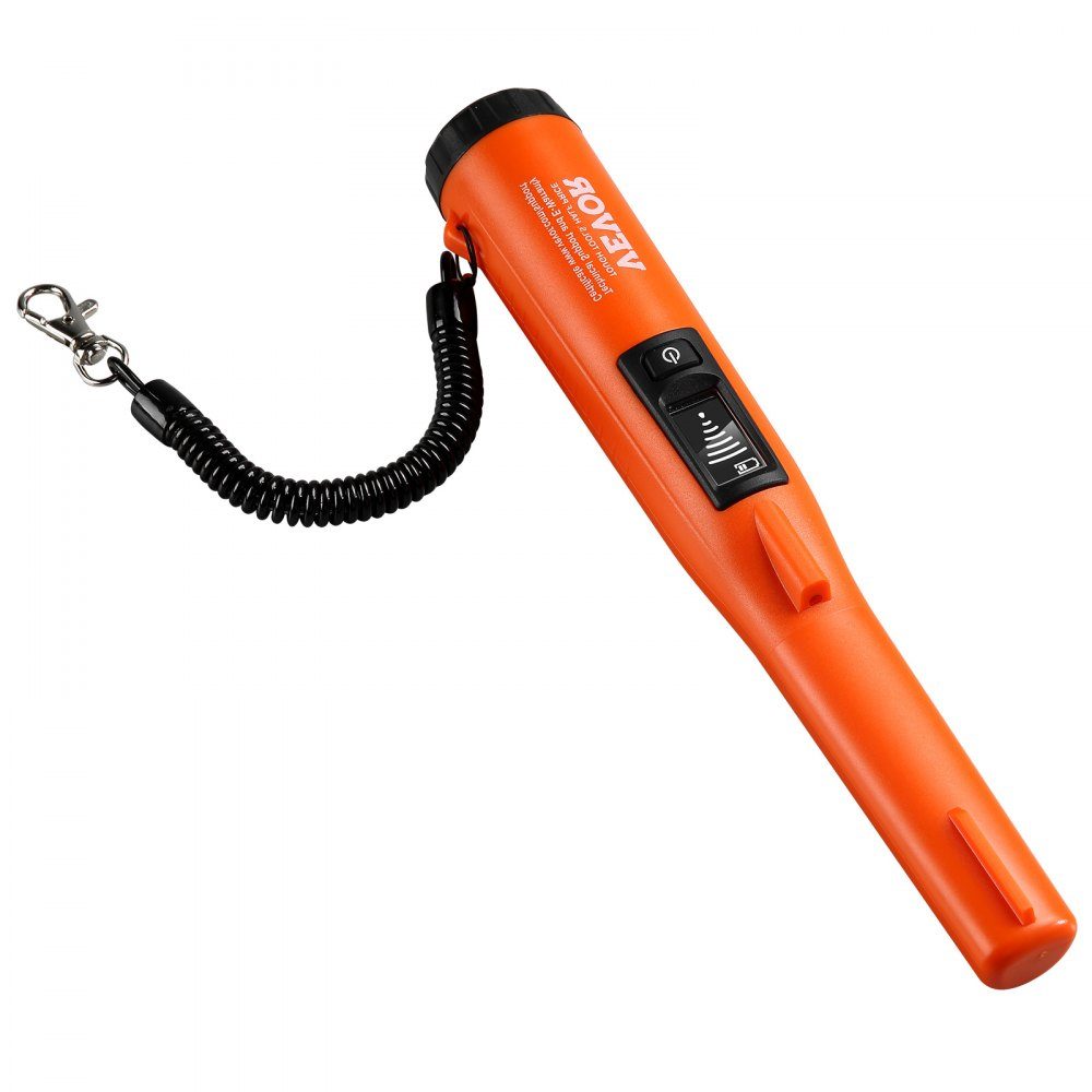 Metaaldetector Pinpointer IP68 Volledig waterdichte metaaldetector 3 modi Propointer Schattenjacht met LCD/Geluid/Trillingen/Geluid + Trillingen Inclusief 9V-batterij en fluwelen zakje