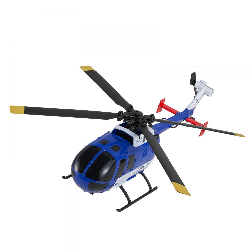 Hélicoptère RC, hélicoptère télécommandé 2,4 GHz avec hélice unique et gyroscope 6 axes, avion RC 4 canaux pour débutants, lumière LED et décollage/atterrissage à un bouton, pour enfants à partir de 8 ans Hélicoptère RC, hélicoptère télécommandé 2,4 GHz avec hélice unique et gyroscope 6 axes, avion RC 4 canaux pour débutants, lumière LED et décollage/atterrissage à un bouton, pour enfants à partir de 8 ans