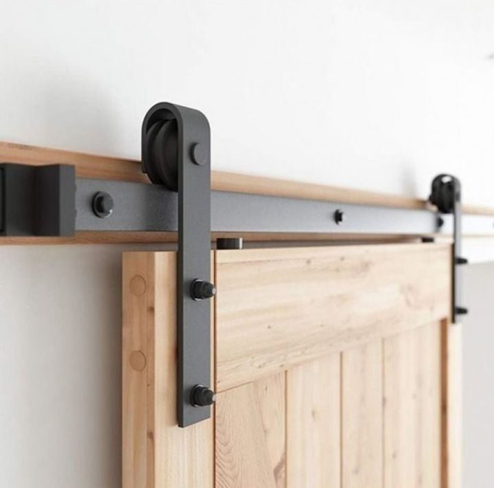 Sliding door system running rail fitting sliding door fitting for sliding doors 2m set