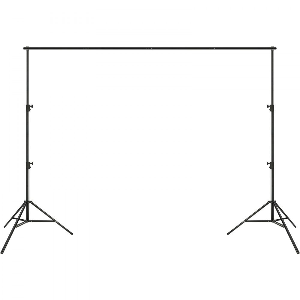 Fotografieachtergrond Fotografieachtergrond 2900x3500mm Stofgrootte Studio Props Achtergrond met 2 driehoekige beugels 2400-2920mm Verstelbare telescopische hoogte Bruiloftsfeest