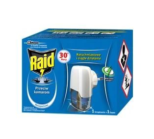 RAID ZESTAW ELEKTO + PŁYN NA KOMARY 45 NOCY - Réf. HT-50765