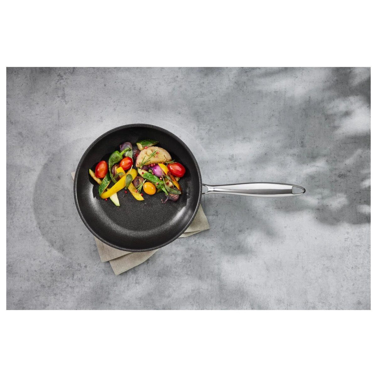 SILVERCREST® premium stainless steel pan, Ø 24 cm