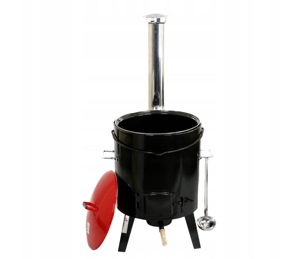 #Sale# Jagdkessel mit Kamin 14L Dutch XXXL Starter Set