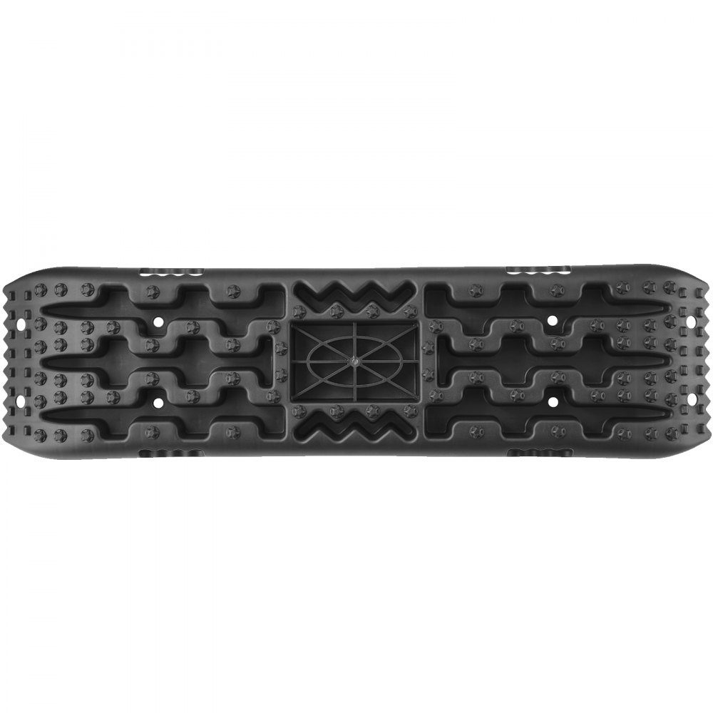 10 TON Traction Boards with PP Material, Recovery Boards for ATVs/Cars/Pickups/SUVs/RVs, Pair of Tire Traction Mats on Snow, Sand, Mud and Loose Ground, Storage Bag, Long, Black