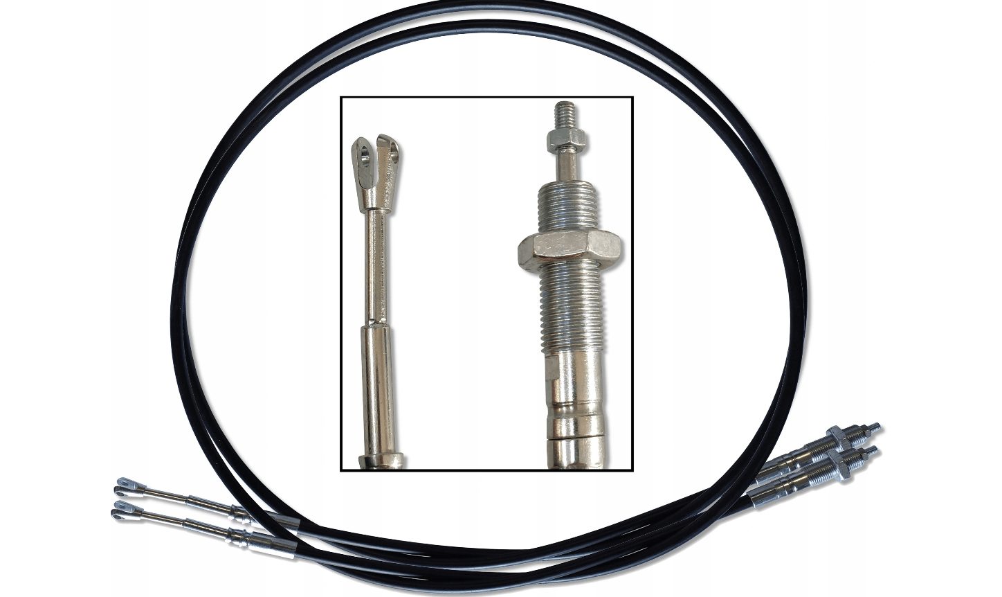 VORK JOYSTICK ZONDER KNOPPEN + Bowdenkabel 2x2m