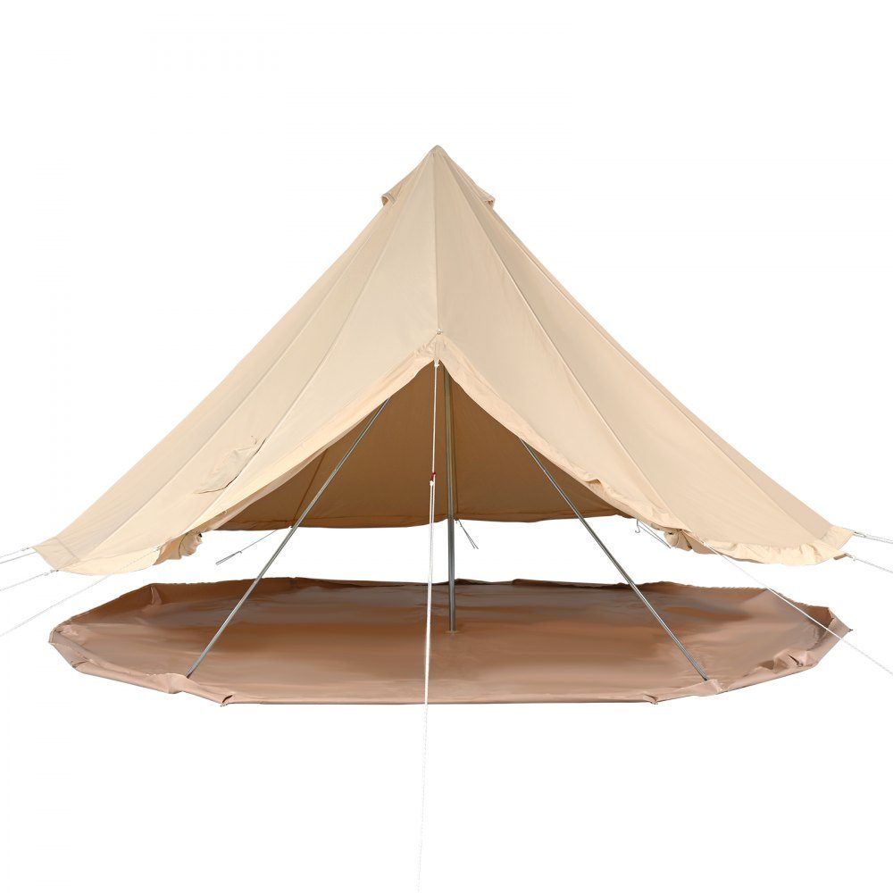 Canvas Bell Tent 3m 4 Seizoenen Canvas Tent voor kamperen met kachelaansluiting