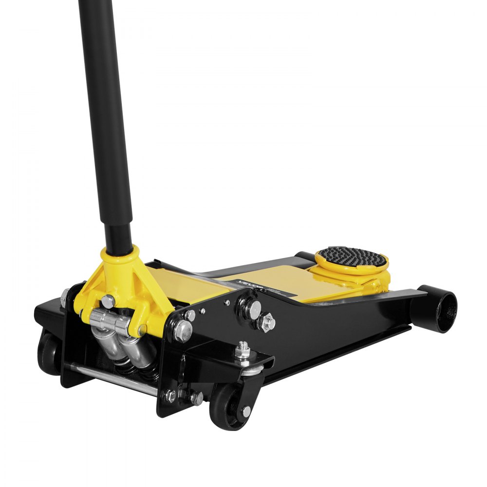 Trolley Jack Laag profiel autokrik 2T dubbele zuiger snelliftpomp 75-505 mm hefbereik Hydraulische krik voor sportwagen Sedan Racewagen Jack Trolley Jack Laag profiel autokrik 2T dubbele zuiger snelliftpomp 75-505 mm hefbereik Hydraulische krik voor sportwagen Sedan Racewagen Jack