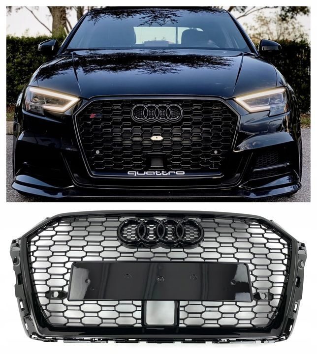 AUDI A3 S3 8V 2016–2020 RS3 Lift-Style-Grill