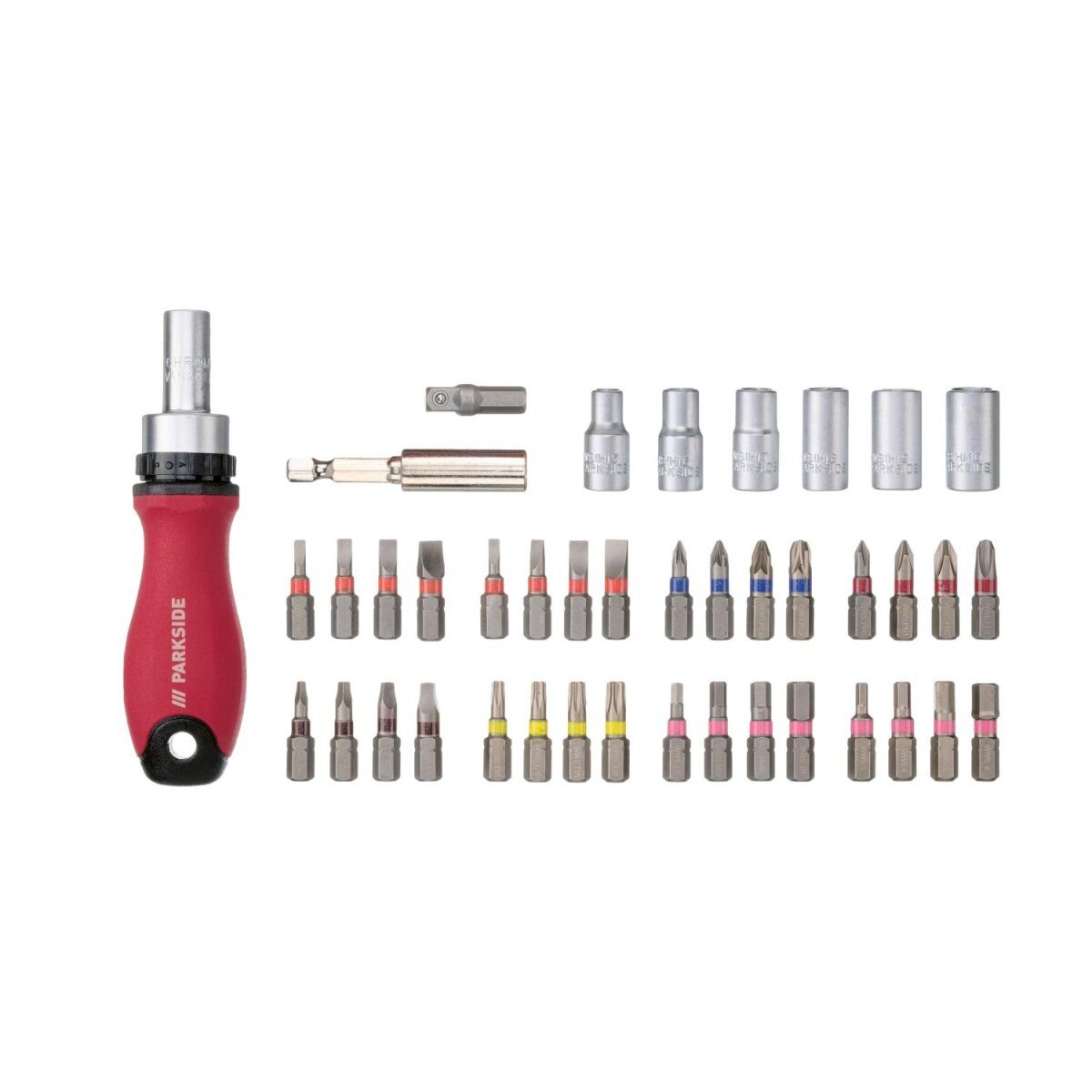 PARKSIDE® Smartphone Repair Kit / Mini Ratchet Screwdriver Set / Precision Socket and Socket Set / Hex Socket (Mini Ratchet Screwdriver Set)