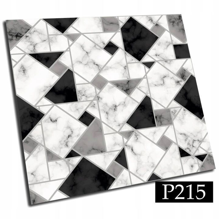 9x dalles PVC autocollantes, 30x30 cm, mosaïque sur marbre