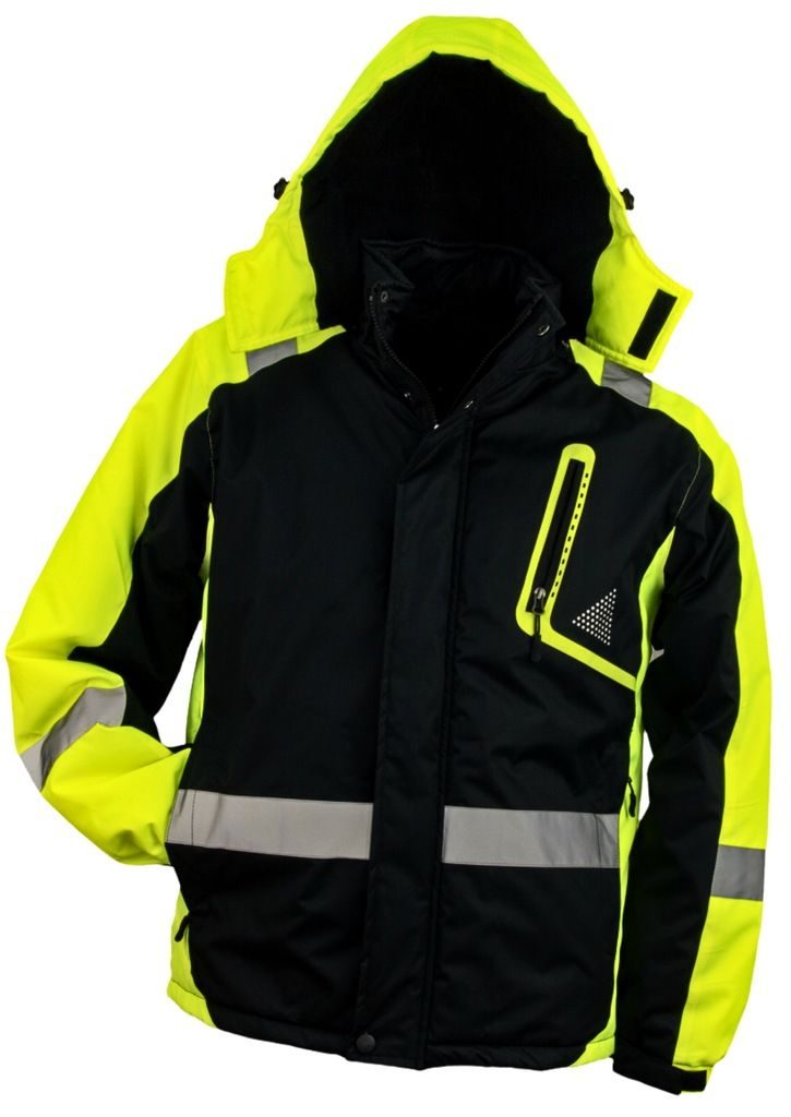 Men's Warm Work Jacket - Insulated winter jacket with protection and style