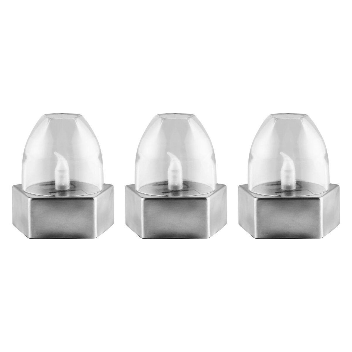 LIVARNO home LED Solarleuchten / Tischleuchten, 3 Stück (Solar LED Lampe 3er Set)