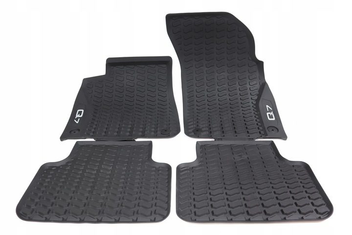 Original AUDI Q7 floor mats rubber mats front and rear 4M1061221C041