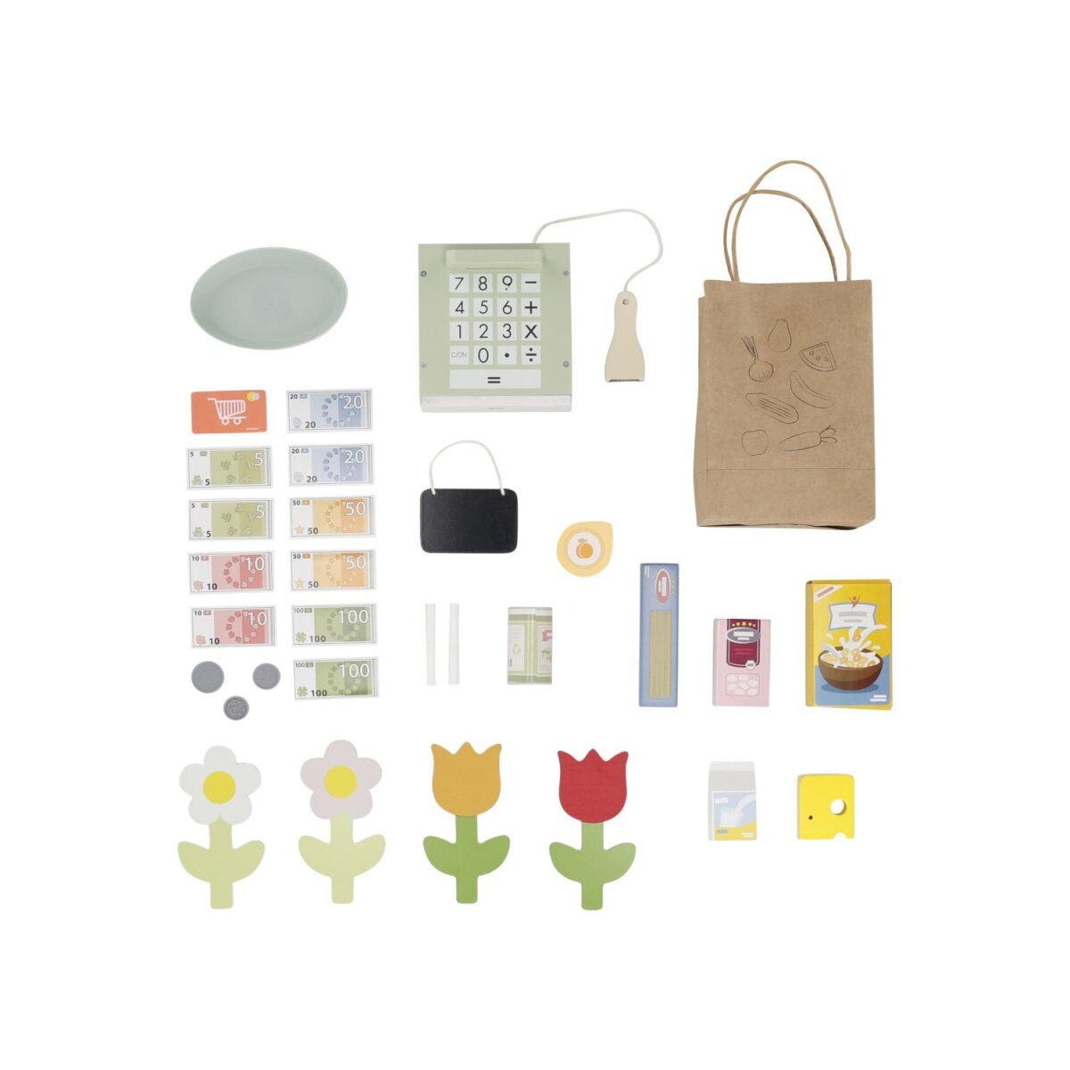LUPILU® cuisine/boutique ludique, 7 pièces / 35 pièces