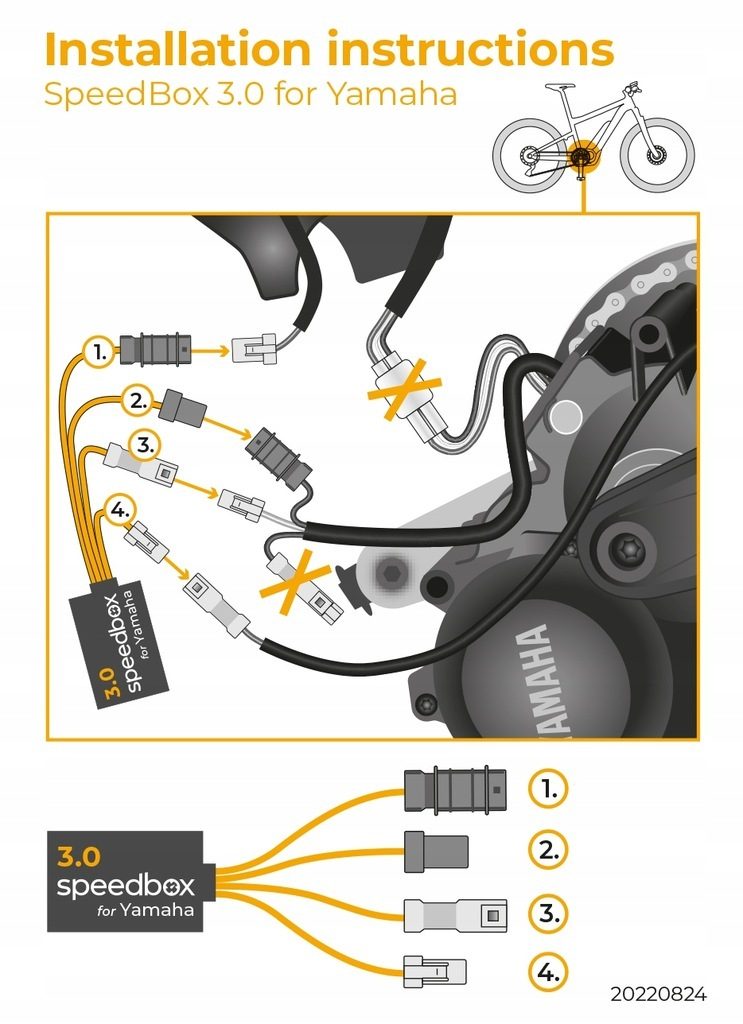 Speedbox 3.0 do chiptuningu napędów e-bike firmy Yamaha