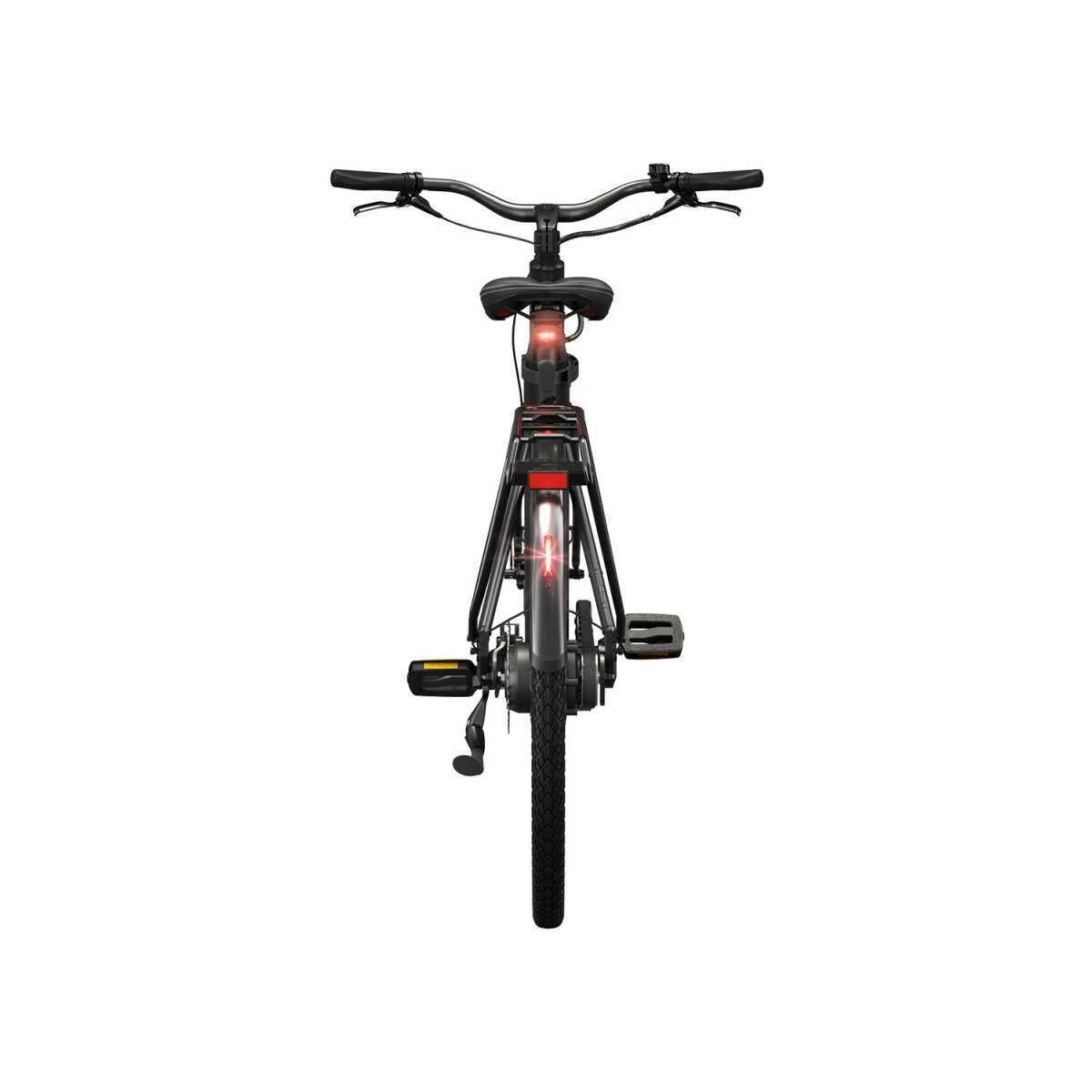 CRIVIT Miejski rower elektryczny Y.2, cały czarny – Nr kat. HT-57141